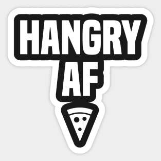 Hangry AF Sticker